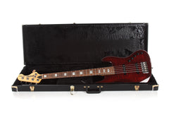 2011 Spector USA Coda Deluxe DLX 5 String Basss Black Cherry -SERIAL #001-