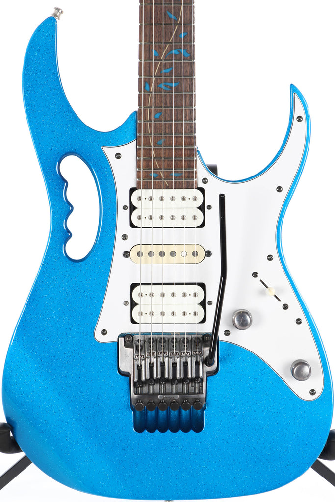 2002 Ibanez JEM7V SBL Blue Sparkle