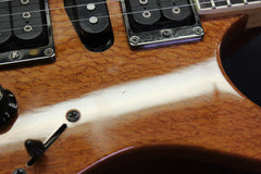 1990 Ibanez USA Custom UCEW1LC Exotic Woods Lacewood Electric Guitar -RARE-