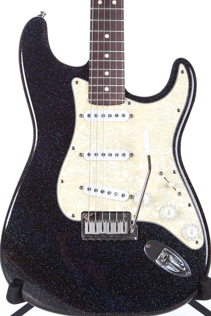 1997 Fender Custom Shop American Classic Stratocaster Black Holoflake Strat