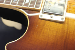 2002 Left Handed Gibson Les Paul Standard Plus Desert Burst