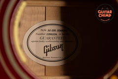 2022 Gibson SJ-200 Standard Wine Red with LRBaggs Anthem