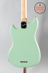 2018 Fender American Performer Mustang Bass Satin Surf Green