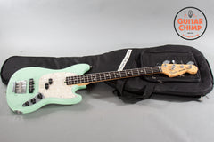 2018 Fender American Performer Mustang Bass Satin Surf Green