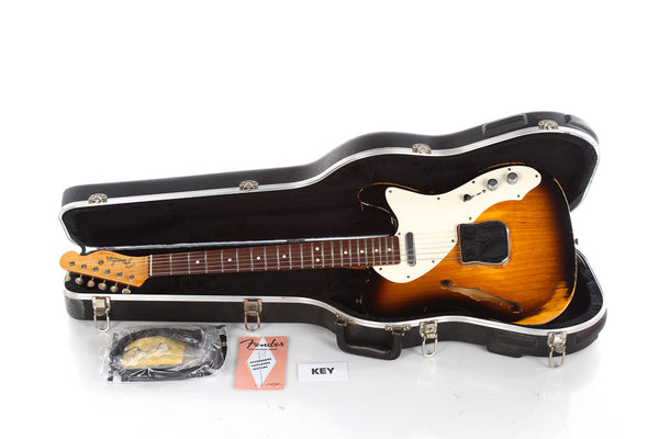 2008 Fender Custom Shop Thinline 50's Relic Telecaster