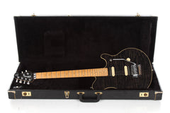 1992 Ernie Ball Music Man EVH Eddie Van Halen Signature Trans Black Quilt
