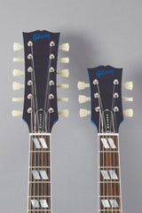 2018 Gibson Custom Shop EDS-1275 Sg Double Neck M2M Satin Blue Mist