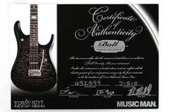 2011 Ernie Ball Music Man Family Reserve John Petrucci BFR 6 KOA -GOLD HARDWARE-