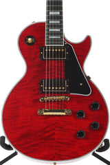2014 Gibson Custom Shop Les Paul Custom Wine Red Flame Top -SUPER CLEAN-