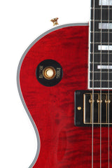2014 Gibson Custom Shop Les Paul Custom Wine Red Flame Top -SUPER CLEAN-