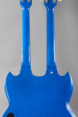 2018 Gibson Custom Shop EDS-1275 Sg Double Neck M2M Satin Blue Mist