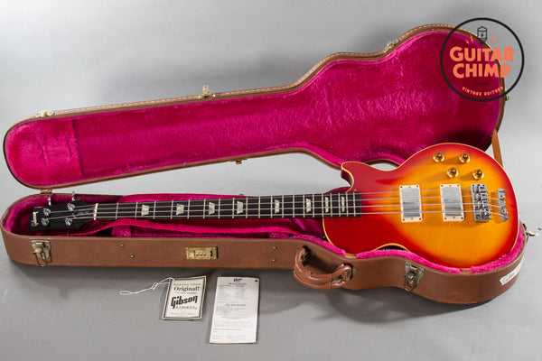 【レア】GIBSON Les Paul bass oversize Gibson Les Paul Standard Bass Oversized - Heritage Cherry
