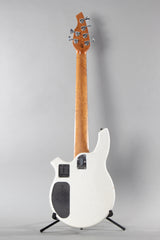 2012 Ernie Ball Music Man Bongo HH 6-String White Sparkle w/Roasted Birdseye Maple Neck