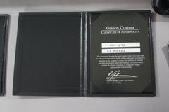 2018 Gibson Custom Shop EDS-1275 Sg Double Neck M2M Satin Blue Mist