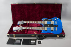 2018 Gibson Custom Shop EDS-1275 Sg Double Neck M2M Satin Blue Mist