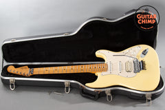 2002 Fender American Floyd Rose Classic HSS Stratocaster White