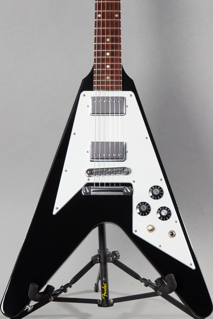 2015 Gibson Limited Edition Japan Reissue Flying V Ebony Black