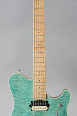 1997 Music Man Axis Translucent Blue Quilt