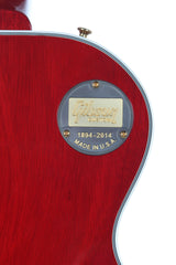 2014 Gibson Custom Shop Les Paul Custom Wine Red Flame Top -SUPER CLEAN-