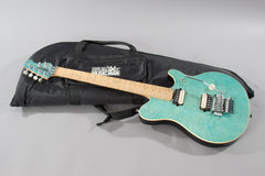 1997 Music Man Axis Translucent Blue Quilt