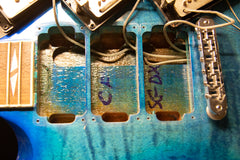 2013 Gibson Sg Deluxe Cobalt Blue Fade