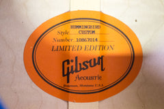 2017 Gibson Custom Shop Limited Edition Hummingbird Viper Blue Quilted Back & Sides