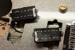 2014 Ernie Ball Music Man Axis Super Sport Semi-Hollow Silver Sparkle