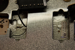 2014 Ernie Ball Music Man Axis Super Sport Semi-Hollow Silver Sparkle