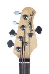 2007 Ernie Ball Music Man Stingray 5 HH 5 String Bass Honey Sunburst