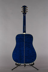 2017 Gibson Custom Shop Limited Edition Hummingbird Viper Blue Quilted Back & Sides