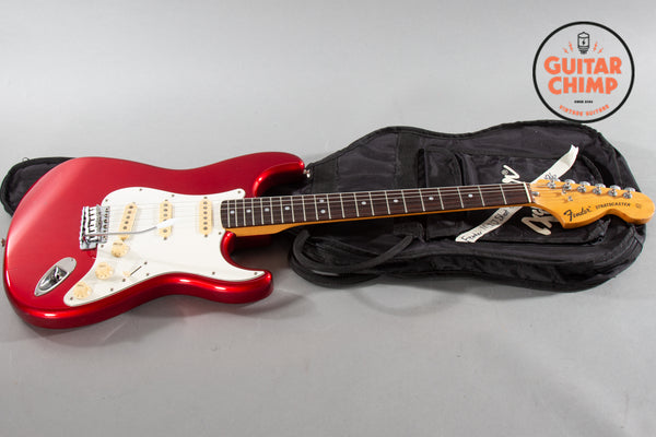 1986 Fender Japan Stratocaster '72 Vintage Reissue ST72-55 Candy Apple |  Guitar Chimp