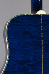 2017 Gibson Custom Shop Limited Edition Hummingbird Viper Blue Quilted Back & Sides