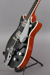 2014 Gretsch G6128T-1962 Duo Jet Double Cutaway Black Electric Guitar