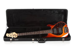 2007 Ernie Ball Music Man Stingray 5 HH 5 String Bass Honey Sunburst