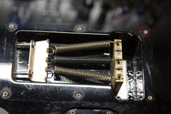 1997 Music Man Axis Translucent Blue Quilt