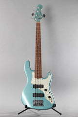 1997 Fender Roscoe Beck V 5-String Bass Guitar Teal Green Metallic