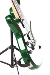 2013 Left Handed Ernie Ball Music Man JP7 John Petrucci 7 String Green Sparkle