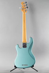 1997 Fender Roscoe Beck V 5-String Bass Guitar Teal Green Metallic