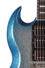 2008 Gibson Custom Shop SG Custom Blue Burst Sparkle -RARE-
