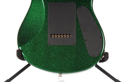 2013 Left Handed Ernie Ball Music Man JP7 John Petrucci 7 String Green Sparkle