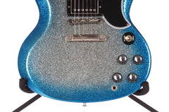 2008 Gibson Custom Shop SG Custom Blue Burst Sparkle -RARE-