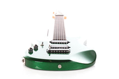 2013 Left Handed Ernie Ball Music Man JP7 John Petrucci 7 String Green Sparkle