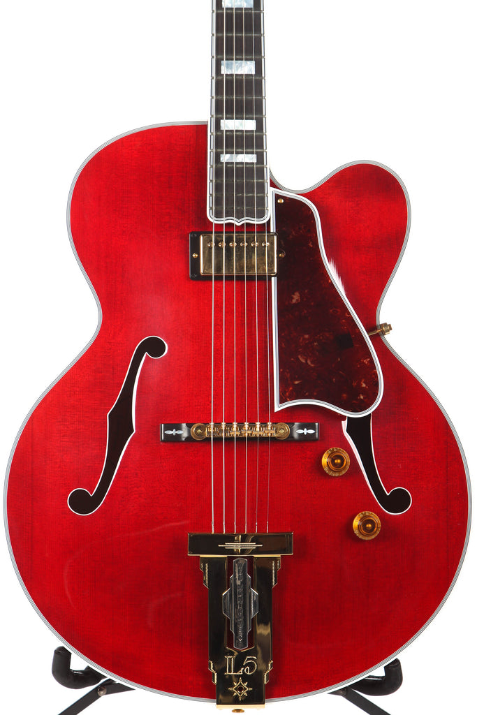 2014 Gibson Custom Shop Wes Montgomery L-5 Crimson Masterbuilt Archtop -SUPER CLEAN-