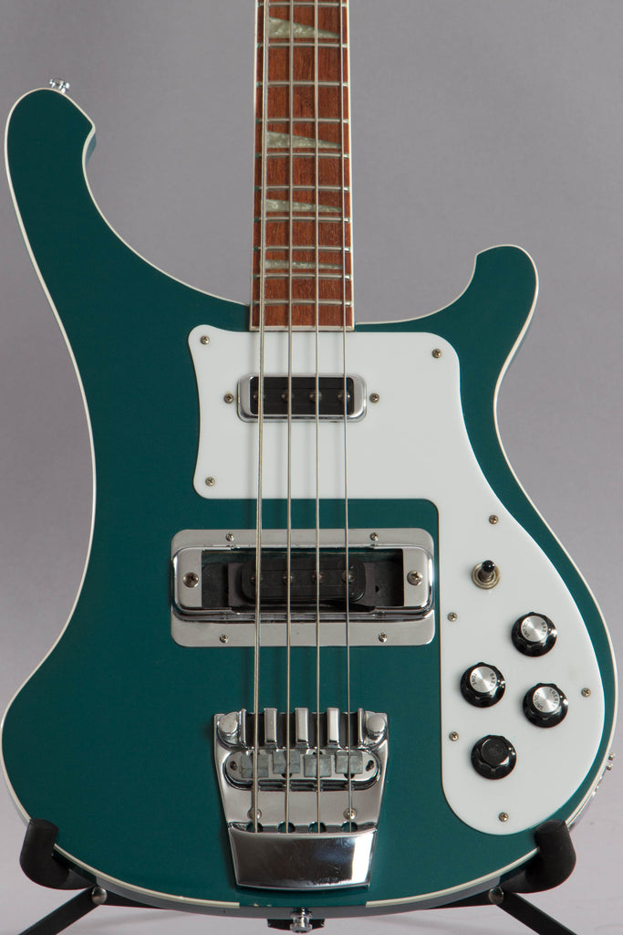 2002 Rickenbacker 4003 Bass Guitar Turquoise