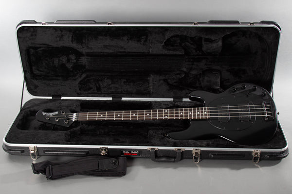 MUSIC MAN StingRay Stealth Black ベース 2015 Ernie Ball Music Man Stingray Stealth 4HH Matte Black