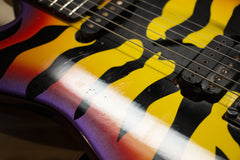 1989 ESP George Lynch Purple Tiger Sunburst Electric Guitar -Ebony Fingerboard-