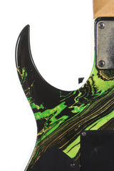 1991 Ibanez JEM 77GMC Green Multi Color Steve Vai Electric Guitar