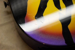 1989 ESP George Lynch Purple Tiger Sunburst Electric Guitar -Ebony Fingerboard-