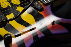 1989 ESP George Lynch Purple Tiger Sunburst Electric Guitar -Ebony Fingerboard-
