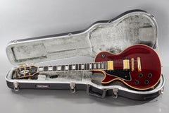 1983 Gibson Left-Handed Les Paul Custom Wine Red